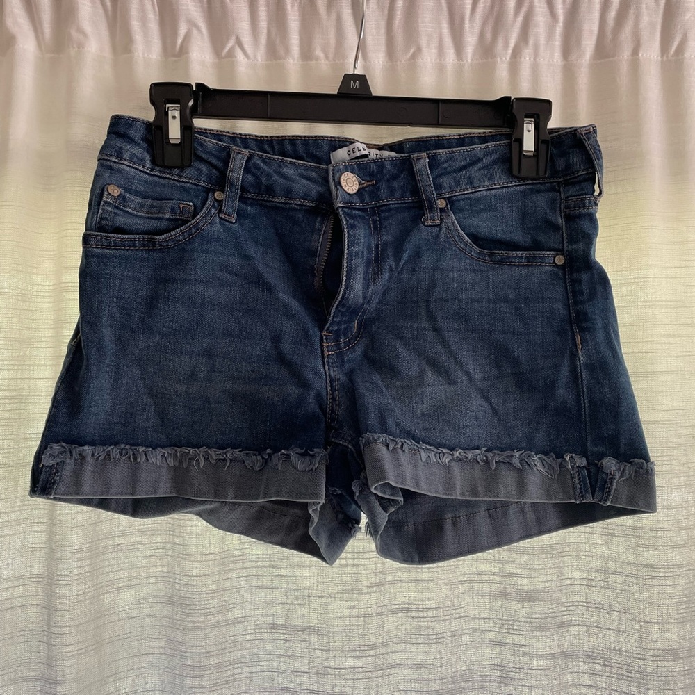 Celebrity Pink Denim Shorts
